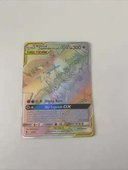 Moltres Zapdos & Articuno GX Hidden Fates Rainbow (69/68) Pokemon Card - RARE - Image 3