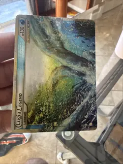 Pokemon TCG Lugia Legend Top Holo Rare Card HeartGold SoulSilver Top & Bottom - Image 5