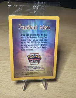 Pokemon TCG Ancient Mew the Movie 2000 Promo Card Factory Sealed - Image 1