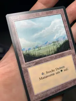 German FBB • Misprint Wald "Forest Plains" • Pack Fresh • Mtg (10) - Image 2