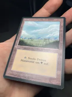German FBB • Misprint Wald "Forest Plains" • Pack Fresh • Mtg (10) - Image 5