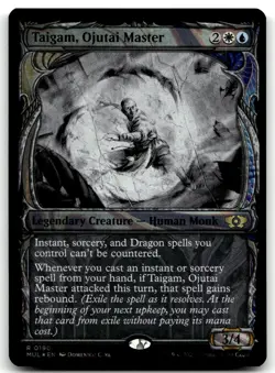 Taigam, Ojutai Master (Halo Foil) NM Foil R March of the Machine: Multiverse Leg - Image 1