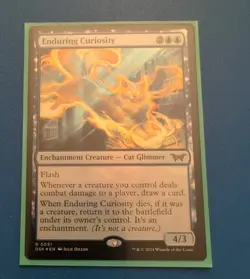 Enduring Curiosity Duskmourn: House of Horror Foil NM - Image 1