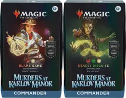 MtG: Murders at Karlov Manor - Commander Decks- Blame Game & Deadly Disguise NEW - Image 1