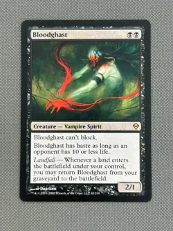 BLOODGHAST --- MTG -- ZENDIKAR --- NM - Image 1