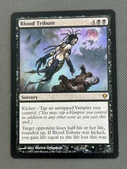Blood Tribute - Zendikar - *NM* Near Mint MTG - Image 1