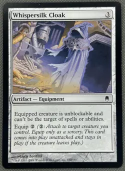 Whispersilk Cloak Darksteel NM MTG - Image 1