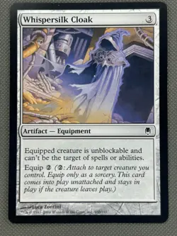 Whispersilk Cloak Darksteel NM MTG - Image 2