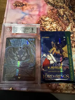 The Watcher in the Water - Serialized- + Collector booster MTG LOTR LTR - 97/100 - Image 1