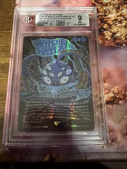 The Watcher in the Water - Serialized- + Collector booster MTG LOTR LTR - 97/100 - Image 2