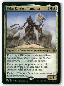 Sidar Kondo Of Jamurra Commander: Murders at Karlov Manor Magic MTG NM - Image 1