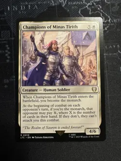 Champions of Minas Tirith - MTG - Near Mint [Commander: The Lord of the Rings] - Image 1