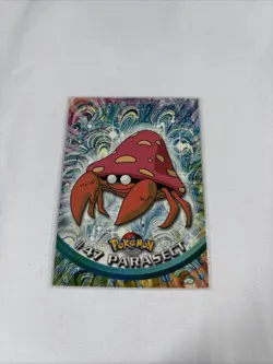 2000 Topps Pokemon TV Animation Series Black Logo #47 Parasect - Image 1