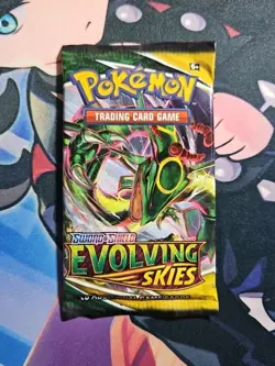 Pokemon TCG Evolving Skies Booster Pack Factory Sealed! 23 - Image 1