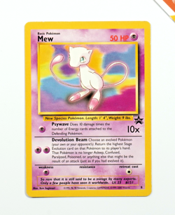 Pokemon Mew #8 Wizard Black Star Promo English Non Holo - Image 1