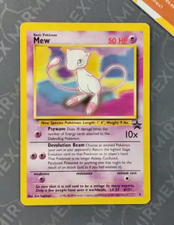 Pokemon Mew #8 Wizard Black Star Promo English Non Holo - Image 2
