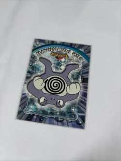 2000 Topps Pokemon TV Animation Series Black Logo #62 Poliwrath - Image 3