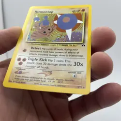 Pokemon TCG Neo Discovery Unlimited Holo Rare Hitmontop 3/75 - Image 3