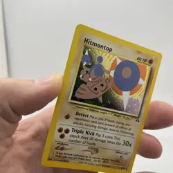 Pokemon TCG Neo Discovery Unlimited Holo Rare Hitmontop 3/75 - Image 5