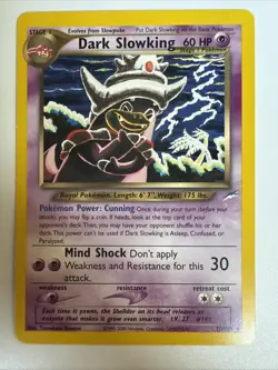 Pokemon Dark Slowking Neo Destiny 20/105 - Image 1