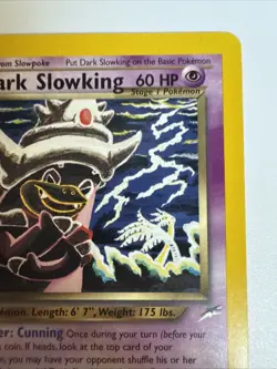 Pokemon Dark Slowking Neo Destiny 20/105 - Image 5