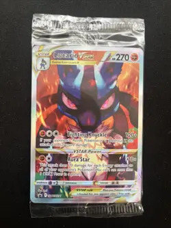 Pokemon Lucario VSTAR SWSH291 Crown Zenith ETB Black Star Promo Holo SEALED - Image 1