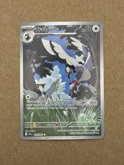 Pokemon TCG Tranquil Illustration Rare #149/086 Sv: Black Bolt Nm English - Image 1