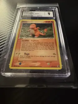 Pokemon TCG Ditto Charmander 37/113 Ex Delta Species CGC Graded Mint 9 2005 - Image 3