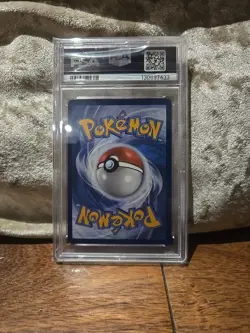 Pokemon TCG Destined Rivals Team Rocket's Moltres EX Full Art 229/182 PSA 9💥📈 - Image 2