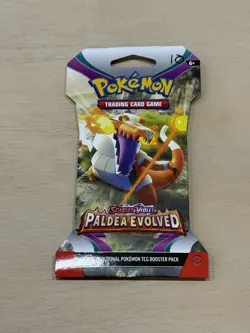 Pokemon: Paldea Evolved Sleeved Booster (random art) - Image 1