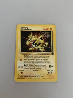 Electabuzz WB Stamp Movie Promo WOTC Black Star 2 Pokemon TCG - Image 1
