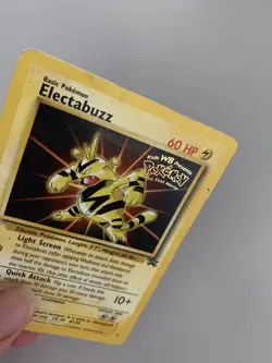 Electabuzz WB Stamp Movie Promo WOTC Black Star 2 Pokemon TCG - Image 2