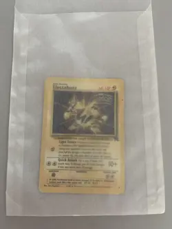 Electabuzz WB Stamp Movie Promo WOTC Black Star 2 Pokemon TCG - Image 5