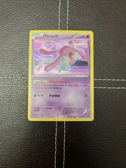 Pokemon TCG - Mesprit - 37/101 - Plasma Blast - VLP Holo Rare (2013) - Image 1