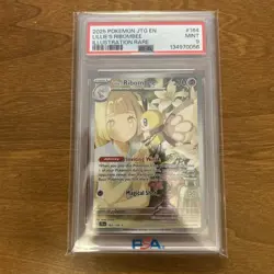 2025 POKEMON JTG EN-JOURNEY TOGETHER ILLUSTRATION RARE LILLIE'S RIBOMBEE PSA 9 - Image 1