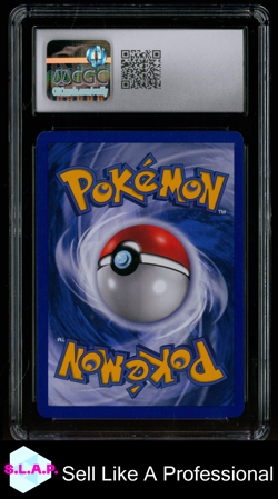 MACHOP BASE SET 1ST EDITION 52/102 POKEMON CGC 8 - Image 2
