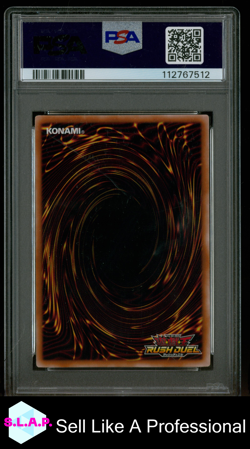 E-HERO SPARKMAN YUGIOH! #JPS06 2024 RD STRUCTURE DECK BIRTH/HERO HOLO JP PSA 9 - Image 2