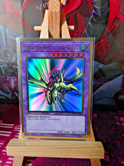 Drachenmeister Gaia | Yu-Gi-Oh! MAGO DE025 | Gold Rare | Yugioh TCG - Image 1