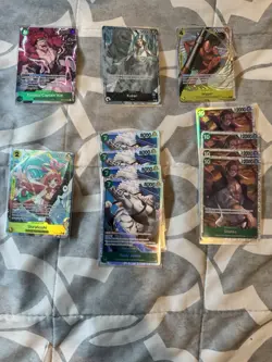 One Piece CCG Card Lot- All MINT CONDITION. Selling As Lot - Image 5