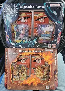 One Piece Illustration Box Vol 5 & 6 - Sealed NEW Lot Of 2. - In Hand Ships Fast - Image 1