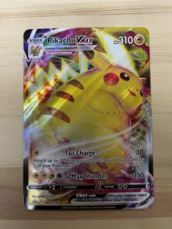 Pikachu VMAX SWSH286 Jumbo Card Pokemon Pokemon Celebrations TCG Gigantamax - Image 1