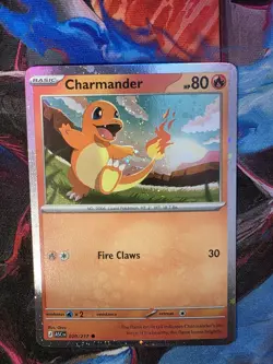 Charmander ASC 020/217 Cosmos Holo Promo Ascended Hero’s Pokemon Card TCG NM - Image 1
