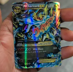 Pokemon M Charizard EX Flashfire 69/106 Mega Full Art Ultra Rare Holo Card - Image 1