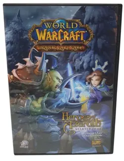 WORLD OF WARCRAFT TCG Heroes of Azeroth Cards Starter Deck sealed No Box - Image 1