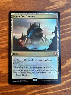 Mana Confluence Buy-A-Box Promos Foil MISPRINT *CRIMPED* ERROR CARD - Image 1