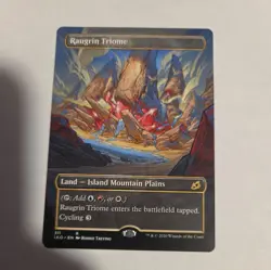 Raugrin Triome Borderless Showcase X1 Ikoria NM Condition - Image 1
