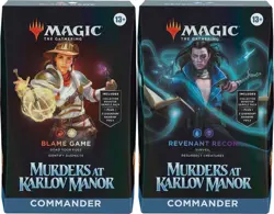 MtG: Murders at Karlov Manor - Commander Decks- Blame Game & Revenant Recon NEW - Image 1