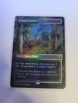 Temple Garden (Borderless) Lorwyn Eclipsed Foil - Image 1