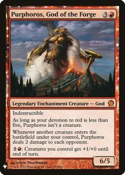 MTG Purphoros, God of the Forge - 135 / English / Near Mint - Image 1