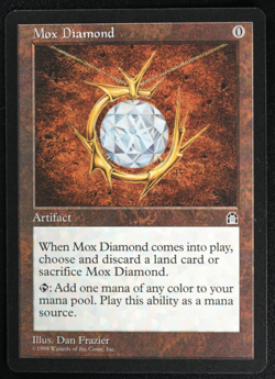 Mox Diamond Stronghoyld Magic Card Reserved List MTG - Image 1